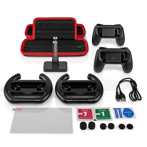 Gaming Starter Kit - Nedis - GNSWKIT110BK - Nintendo Switch - Tillbehör