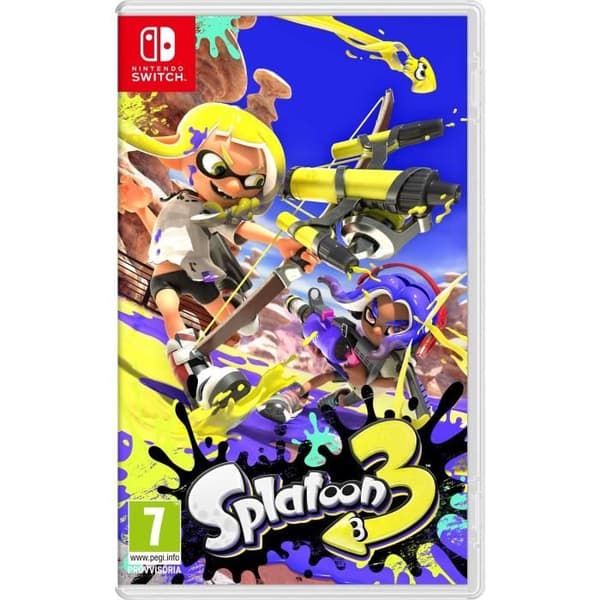 TV-spel - NINTENDO - SPLATOON 3 - Standard Edition - Nintendo Switch - PEGI 7+