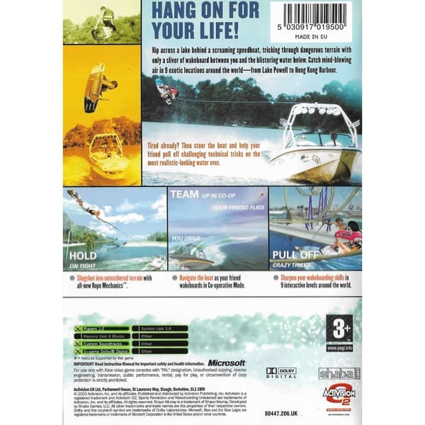 Wakeboarding Unleashed Xbox (Begagnad)