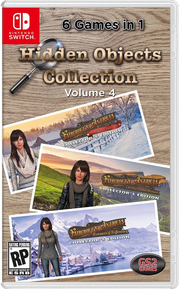 Hidden Objects Collection Volume 4 (Import) (Nintendo Switch)