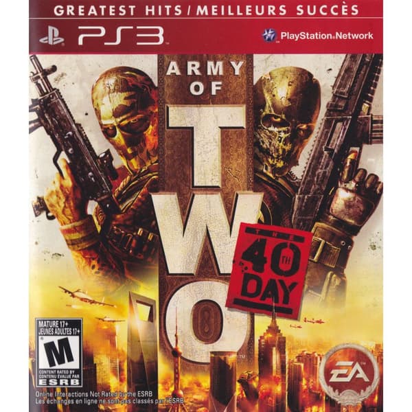 Army of Two Playstation 3 PS3 Greatest Hits IMPORT (Begagnad)