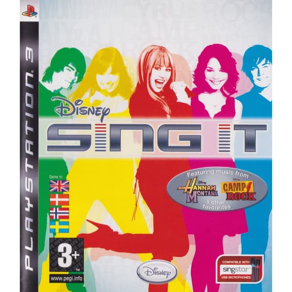 Disney Sing It Playstation 3 PS3 Nordic (Brugt)