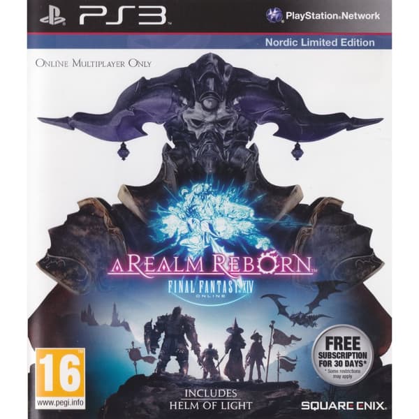 A Realm Reborn Final Fantasy XIV Online Playstation 3 PS3 (Brugt)