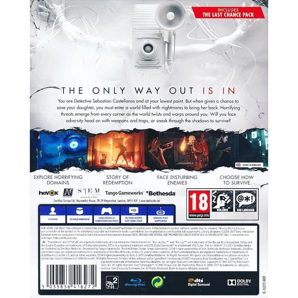 The Evil Within 2 Playstation 4 PS4 (Brugt)