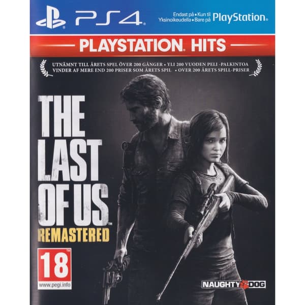 The Last of Us Remastered Playstation 4 PS4 Hits Nordic (Brugt)
