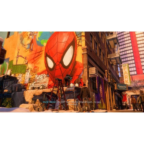 Spider-Man Miles Morales Playstation 4 PS4 Nordic (Begagnad)