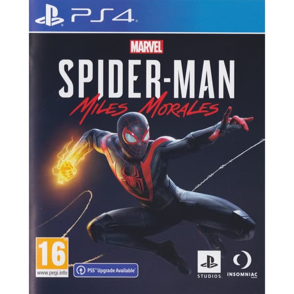 Spider-Man Miles Morales Playstation 4 PS4 Nordic (Begagnad)