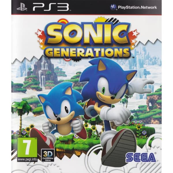 Sonic Generations Playstation 3 PS3 (Brugt)