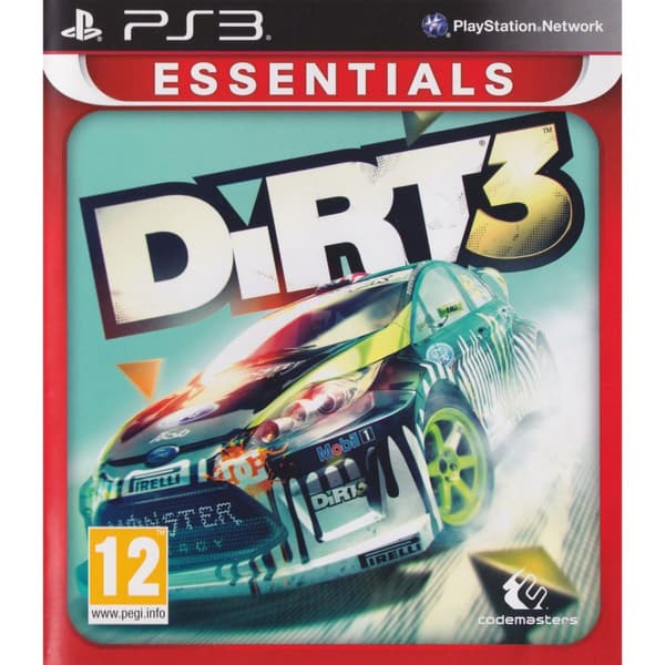 Dirt 3 Playstation 3 PS3 Essentials (Brugt)