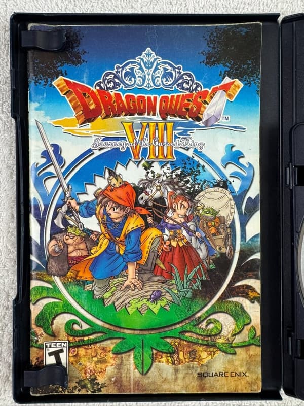 Dragon Quest VIII: Journey of the Cursed King Sony PS2 Playstation 2 (Pre-Owned)