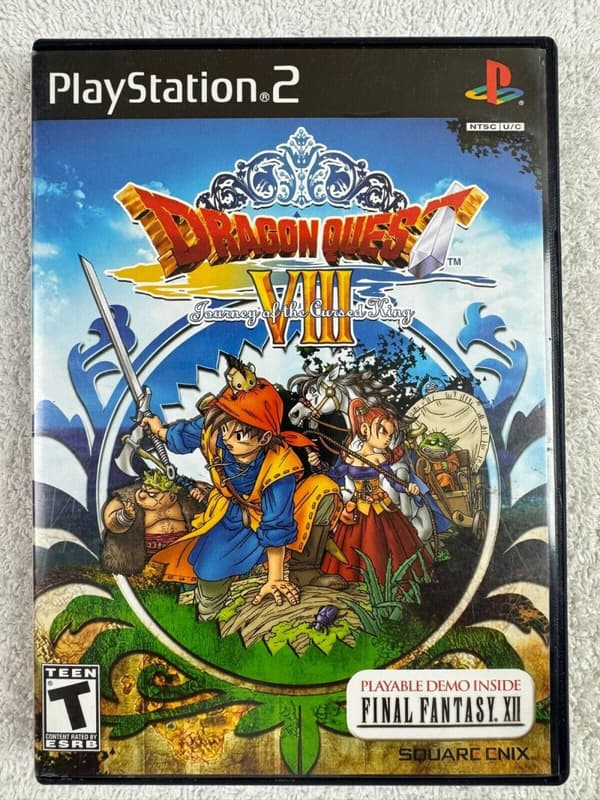 Dragon Quest VIII: Journey of the Cursed King Sony PS2 Playstation 2 (Pre-Owned)