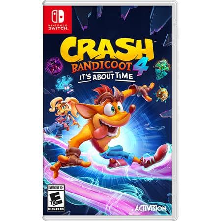 Crash Bandicoot 4: Its About Time (US Import) - Nintendo Switch (brukt)