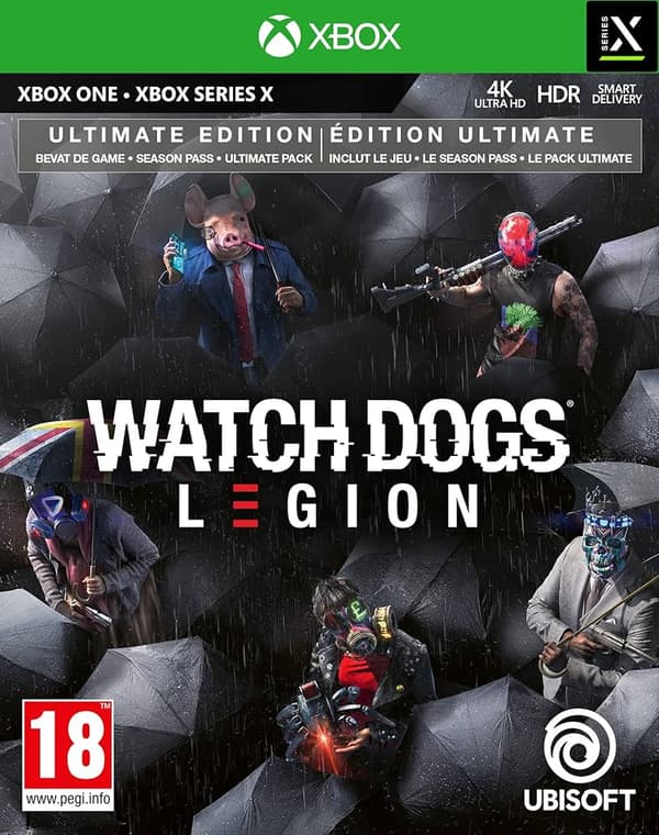 Watch Dogs: Legion - Ultimate Edition - Xbox Series X (brugt)