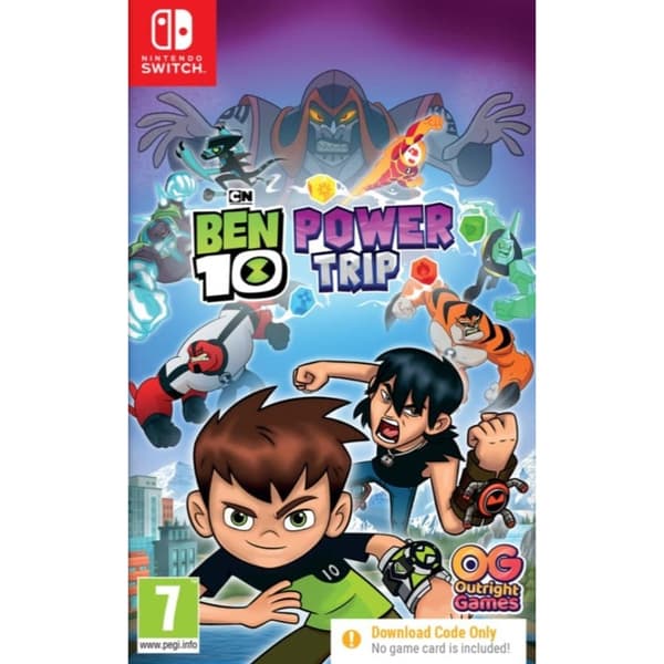 Ben 10 Power Trip Nintendo Switch (Code in a box)