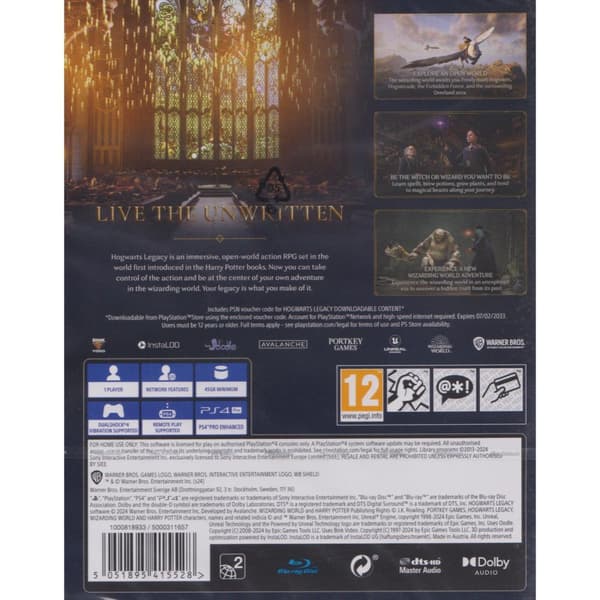 Hogwarts Legacy Playstation 4 PS4