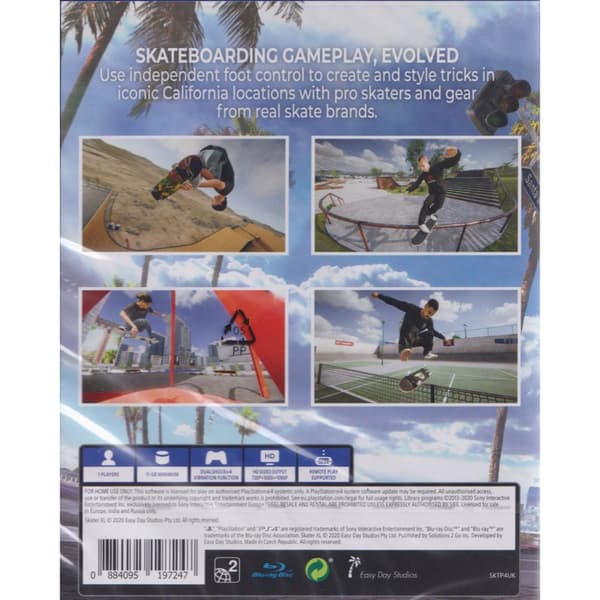 Skater XL Playstation 4 PS4