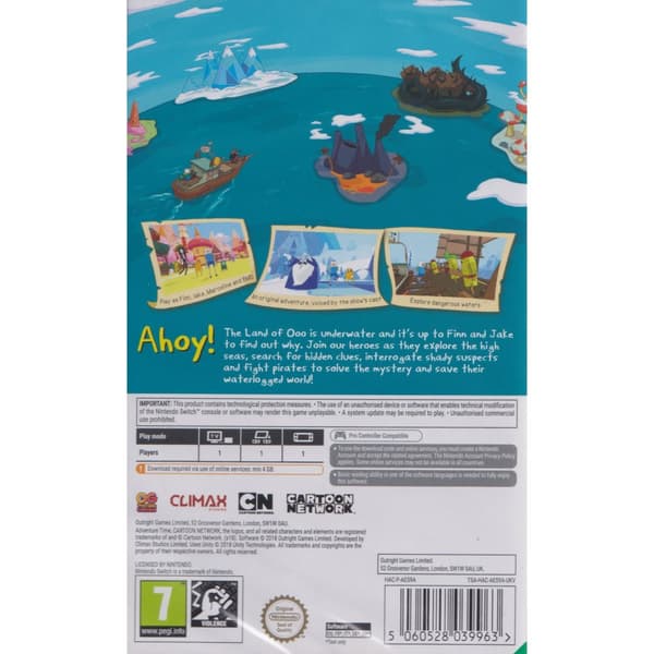 Adventure Time Pirates of the Enchiridion Nintendo Switch (Code in a box)