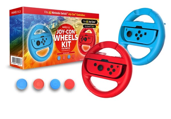 Maxx Tech - Joy-Con Wheels Grip Kit for Nintendo Switch 2/1 (Nintendo Switch 2)