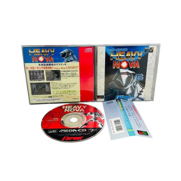 Heavy Nova med spinecard (Mega CD Japanskt)