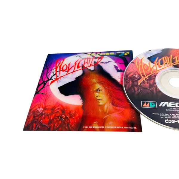 Wolfchild med spinecard med 3D art inlägg (Mega CD Japanskt)
