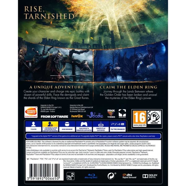 Elden Ring Playstation 4 PS4