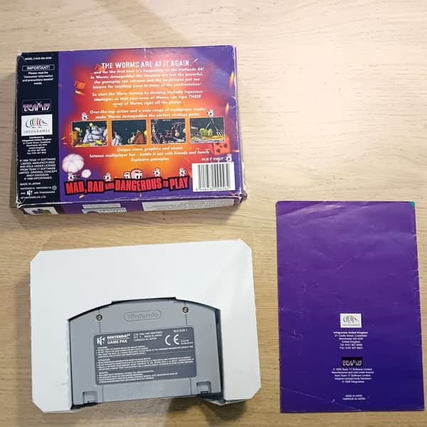 Worms Armageddon Nintendo 64 (Used)