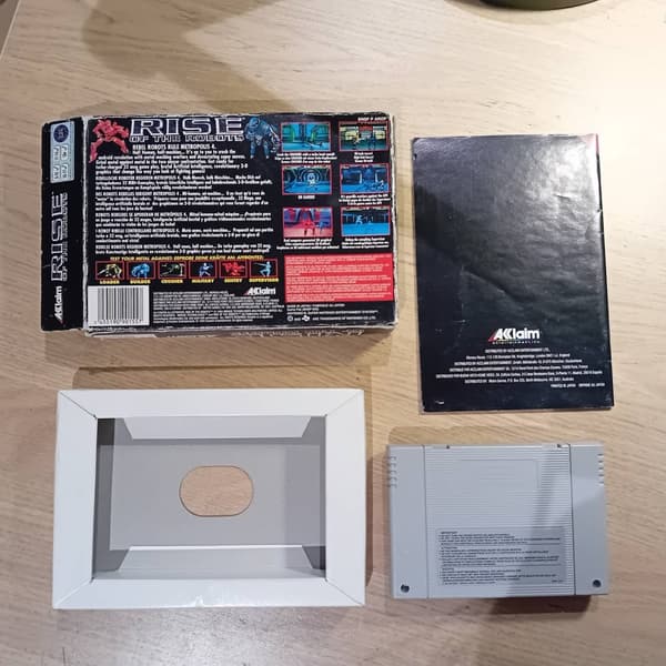 Rise of the Robots Super Nintendo SNES (Used)