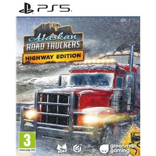 Videospel - Green Man Gaming - Alaskan Road Truckers Highway Edition - Simulation - PS5 - PEGI 3+