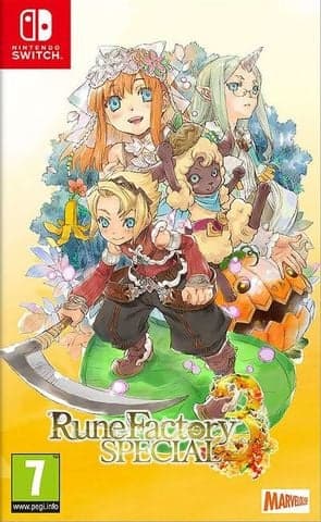 Rune Factory 3 Special - Standard Edition - Nintendo Switch (begagnad)