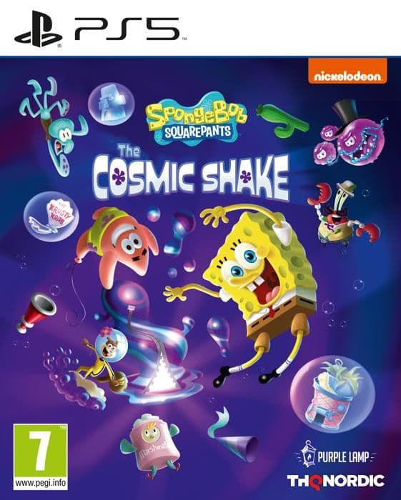 TV-spel - Svampbob Fyrkant - The Cosmic Shake - PS5 - Äventyr - 7+