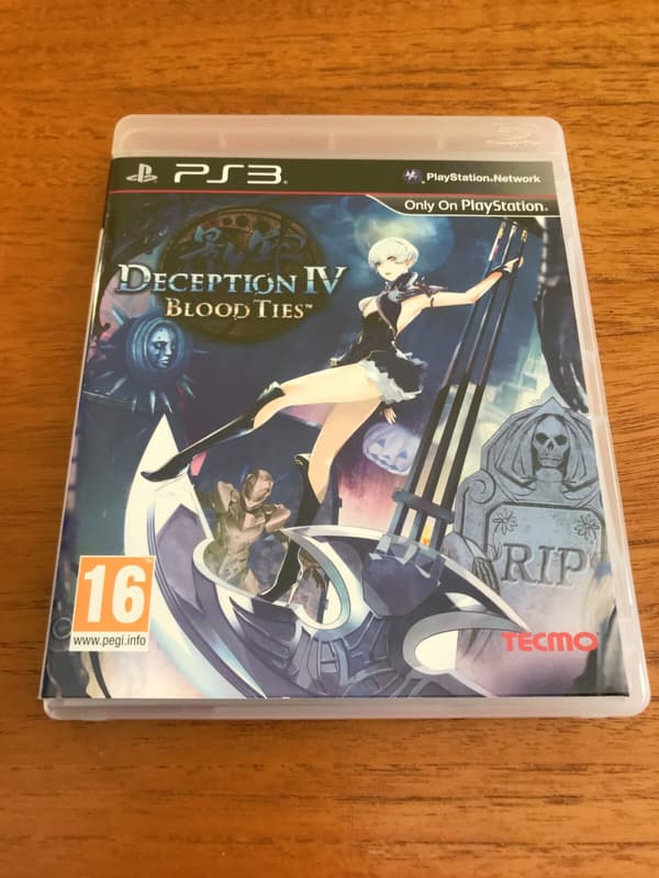 Deception IV 4 Blood Ties Sony PS3 Playstation 3 (Pre-Owned)