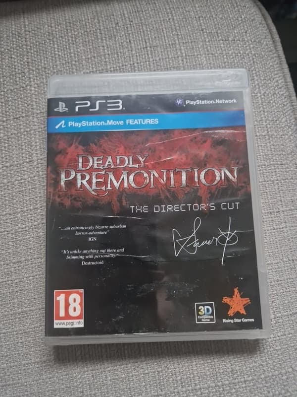 Deadly Premonitions The Directors Cut Sony PS3 Playstation 3 (Pre-Owned)
