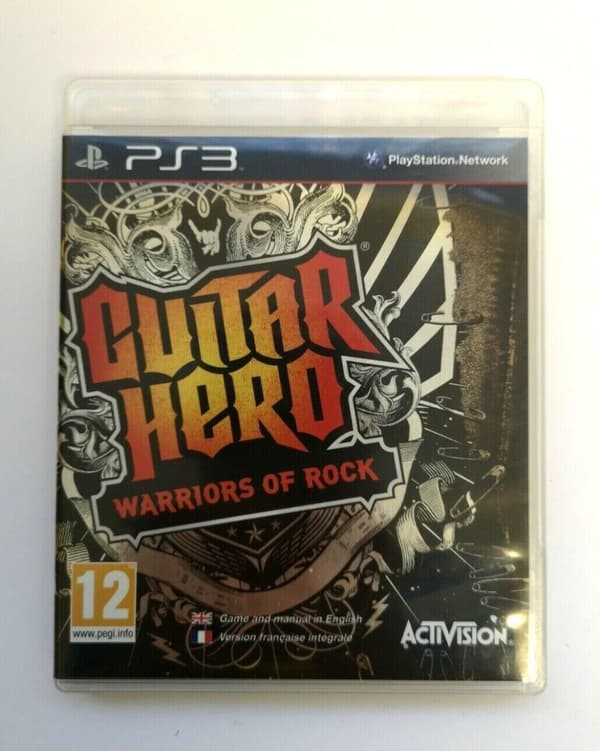 Guitar Hero Warriors of Rock Sony PS3 Playstation 3 (Pre-Owned)