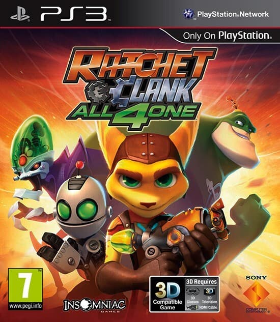 Ratchet & Clank All 4 One Sony PS3 Playstation 3 (Pre-Owned)