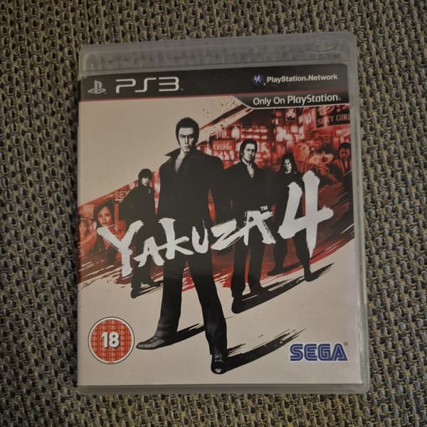 Yakuza 4 Sony PS3 Playstation 3 (Pre-Owned)