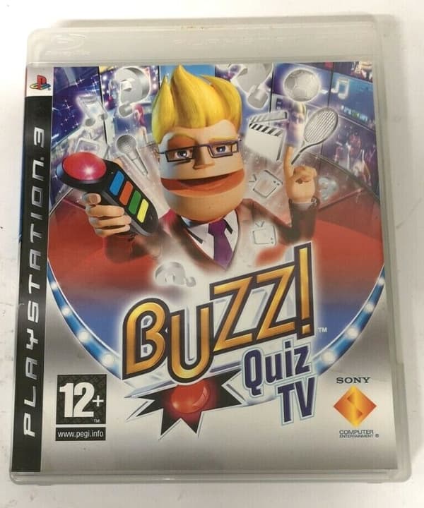 Buzz Quiz TV Sony PS3 Playstation 3 (Pre-Owned)