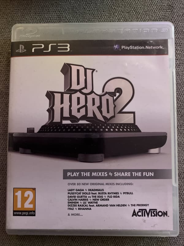 DJ Hero 2 Sony PS3 Playstation 3 (Pre-Owned)