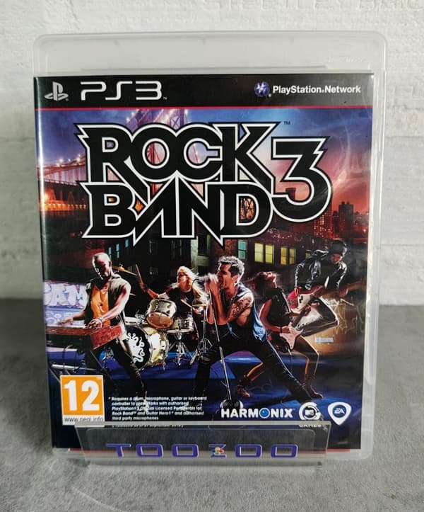 Rock Band 3 Sony PS3 Playstation 3 (Pre-Owned)