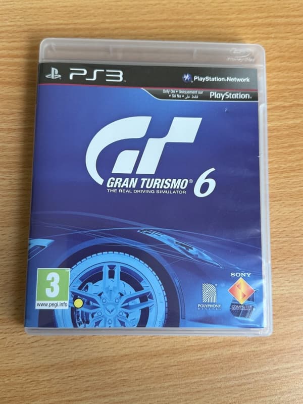 Gran Turismo 6 Sony PS3 Playstation 3 (Pre-Owned)