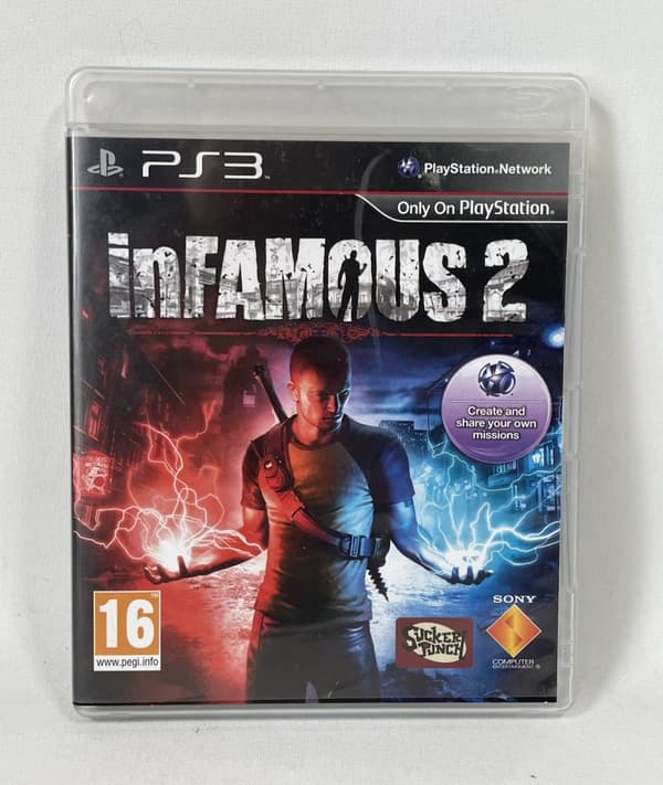PS3 INFAMOUS 2 Sony PS3 Playstation 3 (Pre-Owned)