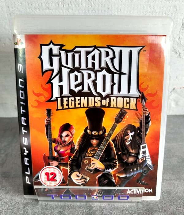 Guitar Hero III (3): Legends Of Rock Sony PS3 Playstation 3 (Pre-Owned)