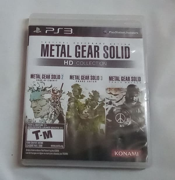 Metal Gear Solid HD Collection Sony PS3 Playstation 3 (Pre-Owned)