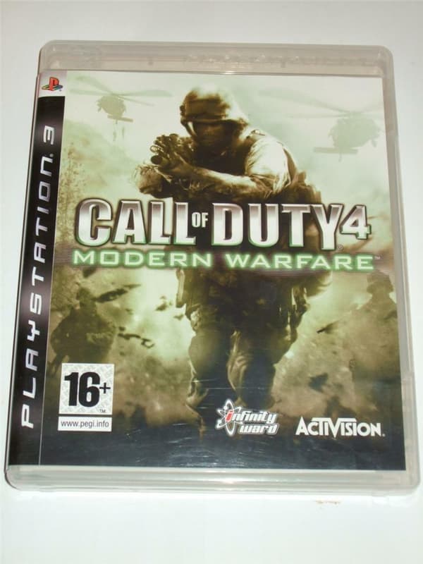 Call Of Duty 4 Modern Warfare Sony PS3 Playstation 3 (Pre-Owned)