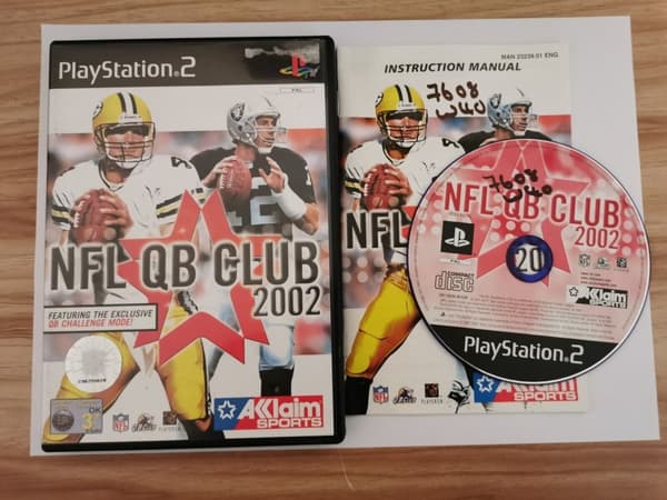 NFL QB Club 2002 Sony PS2 Playstation 2 (Pre-Owned)
