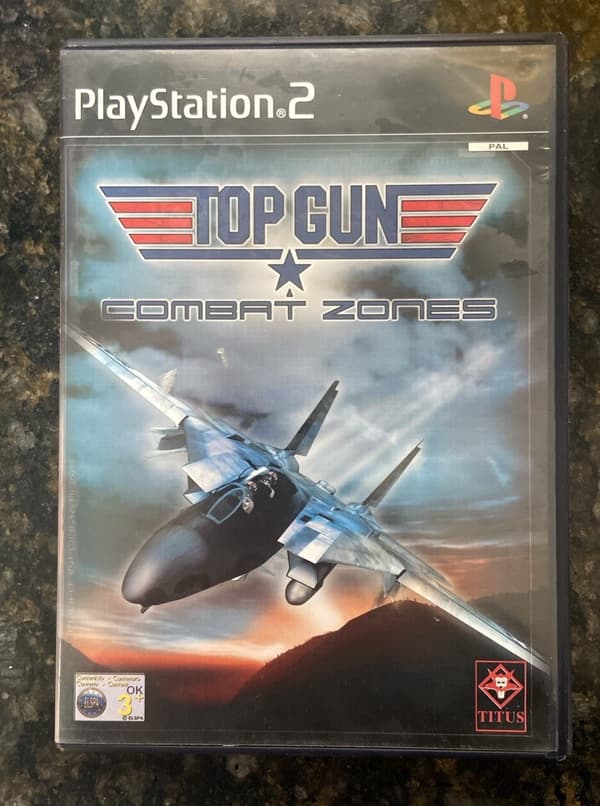 Top Gun Combat Zones Sony PS2 Playstation 2 (Pre-Owned)