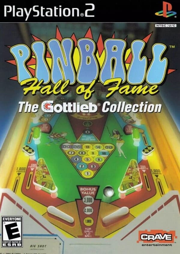 L1 Pinball Hall of Fame: The Gottlieb Collection Sony PS2 Playstation 2 (Pre-Owned)