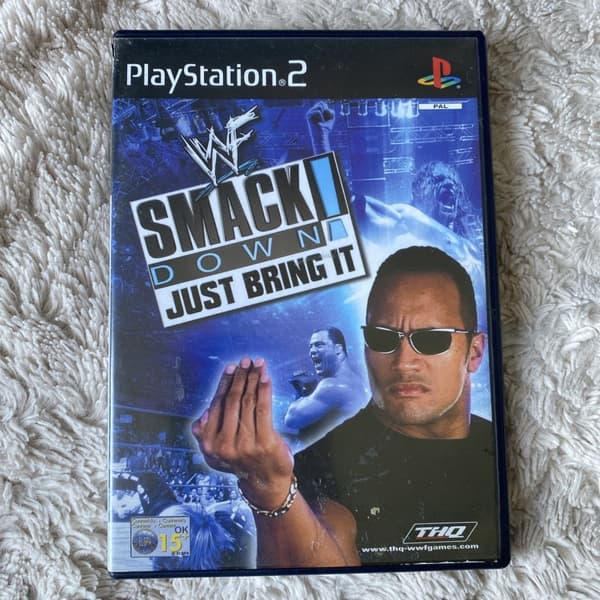 WWF Smack down Just Bring It Sony PS2 Playstation 2 (Pre-Owned)
