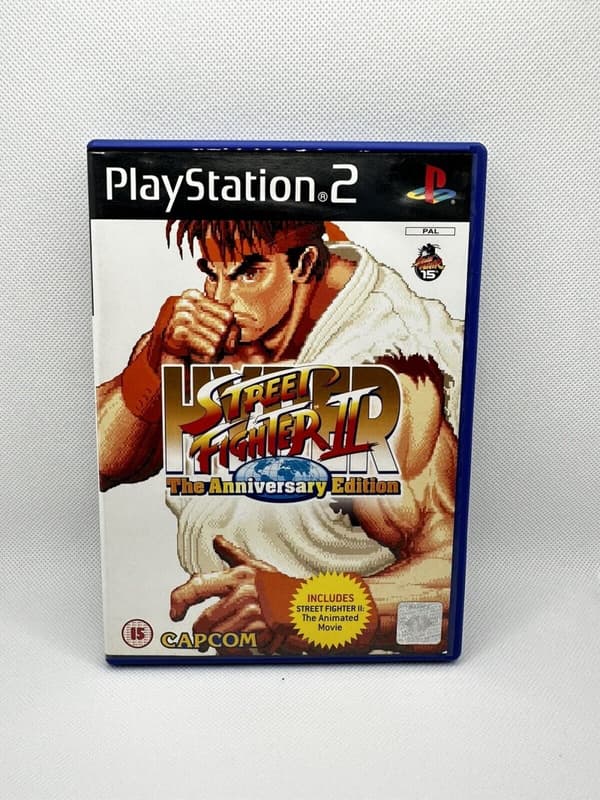 PS2 Sony Playstation Hyper Street Fighter II: The Anniversary Edition Sony PS2 Playstation 2 (Pre-Owned)