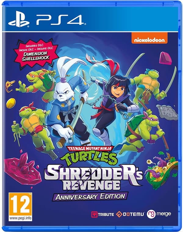 Teenage Mutant Ninja Turtles: Shredders Revenge - Anniversary Edition - Playstation 4