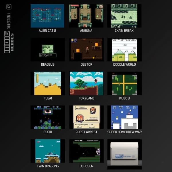 Evercade Indie Heroes Collection 1 - Evercade Cartridge N°17